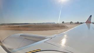 boeing 737 max8 smartwings takeoff from patrasaraxos airport 1682023 [upl. by Davida]