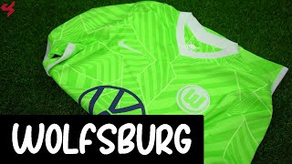 Nike VfL Wolfsburg 202122 Home Jersey Unboxing  Review [upl. by Dworman]