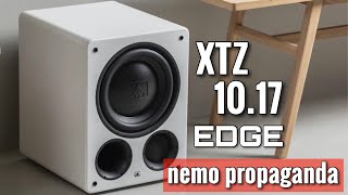 700w RMS Compact MONSTER XTZ 1017 EDGE Subwoofer Review [upl. by Thanos]