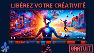 Créez et Animez des Images Gratuitement avec lIntelligence Artificielle  IA [upl. by Nicolis683]