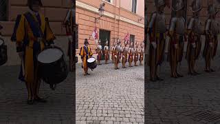 Vatican exclusive For the first time inside the barracks of the Pontifical Swiss Guard [upl. by Yseulta]