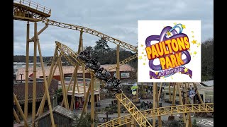 Paultons Park vlog 11th February 2023 [upl. by Sharl310]