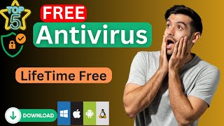 TOP 5 Free Antivirus  Best Free Antivirus for Windows 10 amp 11  Free Antivirus for Laptop and PC [upl. by Airt]