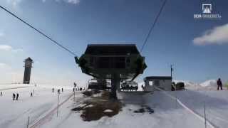 Skigebiet Feldberg Fahrt mit der Feldbergbahn Seebuck [upl. by Divadnoj946]