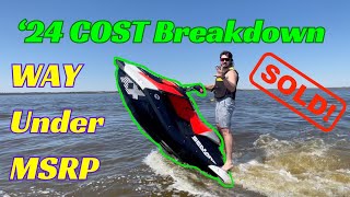 2024 SPARK PRICING review  out the door  2nd gen SEADOO TRIXX [upl. by Hill294]