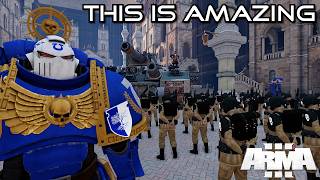 This Space Marine 40k Mod is INSANE  Arma 3 WARHAMMER 40k [upl. by Abbot]