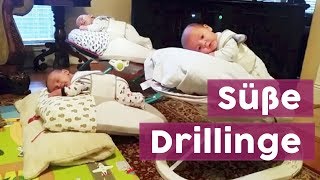 Mamas aufgepasst Diese BabyMatratze beruhigt sogar Drillinge [upl. by Maillw]