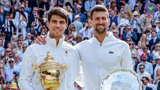 Gentlemens Singles Final Oncourt Presentation  In full  Alcaraz vs Djokovic  Wimbledon 2024 [upl. by Raven]