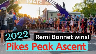 Remi Bonnet Wins 2022 Pikes Peak Ascent All Waves amp Full Awards [upl. by Simson128]