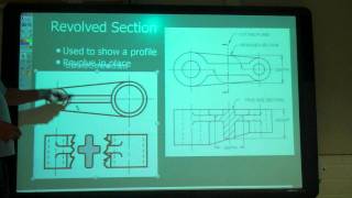 Sections Half Offset Revolved Removed [upl. by Assin]