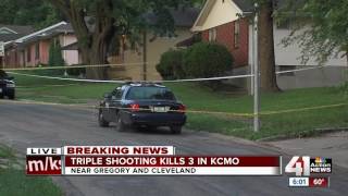 Police investigate triple homicide in KCMO [upl. by Sirron313]