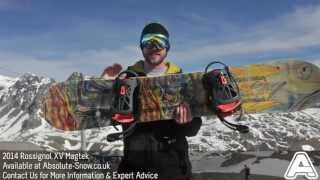 2013  2014  Rossignol XV Magtek Snowboard  Video Review [upl. by Chard508]