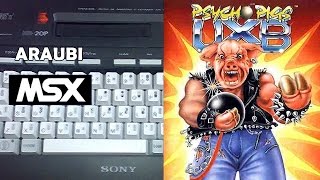 Psycho Pig UXB 2P con Néstor Acebo US GOLD 1988 MSX 108 Walkthrough Comentado [upl. by Jody466]