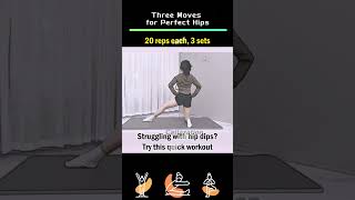 Three Moves for Perfect Hips [upl. by Kary]