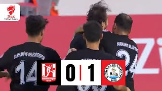 Ziraat Türkiye Kupası 1 Tur I Balıkesirspor 0  1 Burhaniye Belediyespor I Özet [upl. by Limann]