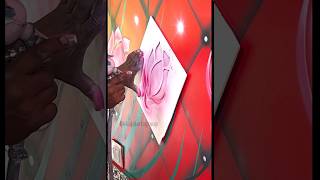 quotStepbyStep Guide to 3D Floral Spray Paint Art for Professionalsquot shortvideo youtubeshorts [upl. by Pirnot]