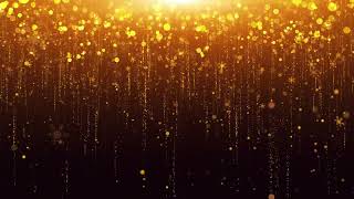 Gold Glitter Happy New Year Background Video [upl. by Phillane]