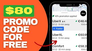 How to Get 80 Uber Coupon Code  Unlock Exclusive Uber Discounts 2024 [upl. by Neerom]