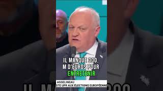 Asselineau DÉNONCE LE VOL de nos impôts face aux GG sur RMC [upl. by Dressel]