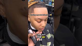 Trolling my buddy haha 😂 HairTutorial NewLook HairDresser HairCut cuttinghair barberstrong [upl. by Lacsap]