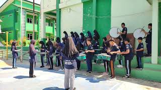 Tulus  Manusia Kuat  Cover by Drum Band Bina Caraka MtsN 4 Tangerang [upl. by Perle]