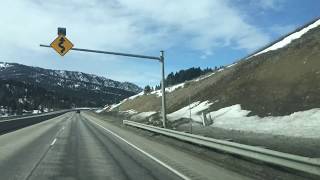 Dangers of Montanas Bozeman Pass on I 90 Part 1 374 [upl. by Hamburger]