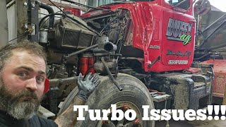 Failing Turbo Makes 1st Road Test Not Good Mack May Never Run [upl. by Etrem]