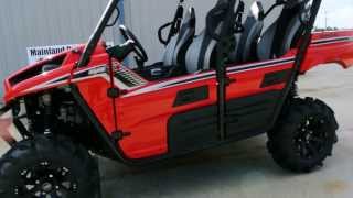 2013 Kawasaki Teryx4 LE with Lift Kit 28quot Tire and 14quot Wheels ProBox Stereo Top Bed Lift 16299 [upl. by Lertnom]