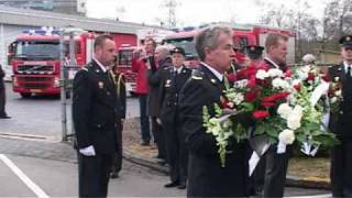 Herdenking brandweerman Veendam [upl. by Jara]