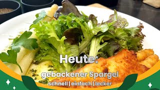 Weißer Stangenspargel im SchinkenKäsemantel [upl. by Aynad]