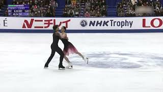 Guignard amp Fabbri  Dance Spin  NHK 2023 FD [upl. by Annot3]