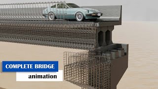 Bridge Construction  Start to Finish  Step by Step [upl. by Connor175]