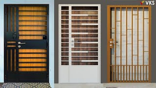 Latest Front Grill Door Design  House Entrance Iron Door Steel Metal Double Security Safety Door [upl. by Charity]