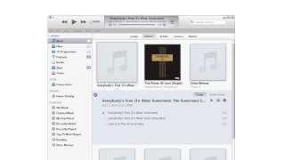 How to Join the Tracks of an Audiobook in iTunes 11 [upl. by Imalda894]