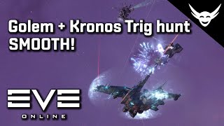 EVE Online  CoOp Triglavian Hunting is super fun Kronos  Golem [upl. by Osnofla]