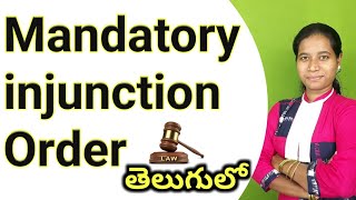 what is injunction in cpc law temporary or interim injunction meaning in telugu [upl. by Noyek]