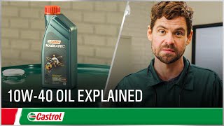 Castrol 10w40 oil explained  Which oil for my car  Castrol UK [upl. by Dazraf]