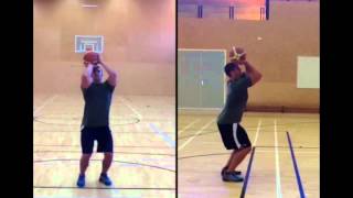 Free throw biomechanical analysis [upl. by Adyeren]