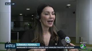 Margarete Coelho coordena que analisa pacote anticrime [upl. by Etram282]