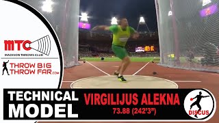 VIRGILIJUS ALEKNA DISCUS Breakdown [upl. by Anekahs397]