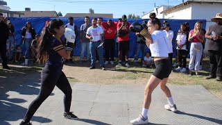 Bakersfield Boxing 9 The Nightmare vs La Diabla [upl. by Destinee]