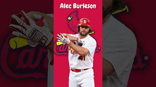 Alec Burleson is on FIRE for the St Louis Cardinals🤯 shorts mlb baseball [upl. by Nellak]