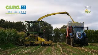 Ensilage 2020 🌽 John Deere 8400  Cuma de la baie [upl. by Cavuoto]