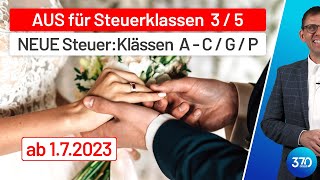 Zum 1 APRIL 🤣 AUS für die Steuerklassen 3 und 5 Änderungen für Ehegatten Ehegattensplitting [upl. by Elagibba511]