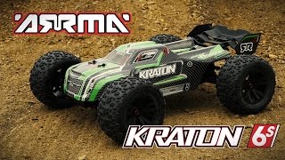 Spotlight KRATON 6S 18 Scale 4WD RTR by ARRMA [upl. by Breana721]