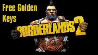 Borderlands 2 Free Golden Key Codes for PS3 360 PC [upl. by Nnhoj235]