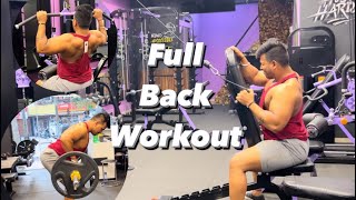 Complete Back Workout  Build Your Back [upl. by Netsew]