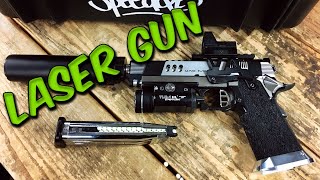 Airsoft Quickie Laser Pistol Gameplay The Airsoft Life 29 [upl. by Noyek]