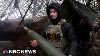 Video shows front line shelling by Ukraines Azov Brigade [upl. by Eednarb]