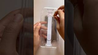 Effortless Spigen EZ Fit Tempered Glass Screen Protector Installation 💪Spigeniphone16proapple [upl. by Isador]